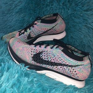 Nike Multicolor Flyknit Racer LIMITED